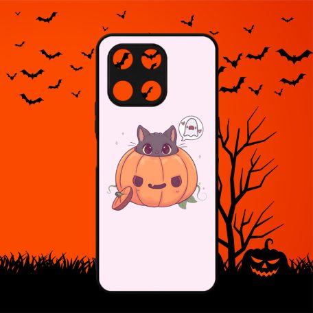 Halloween - Cuki cicás töklámpás - Honor tok 