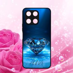   Egyedi Nevekkel - Trendi Csajok  Égkék Ragyogás - Honor tok 