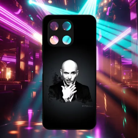 Pitbull Noir Portrait - Honor tok