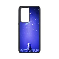 Sailor Moon - Luna and Artemis at night - Huawei tok 