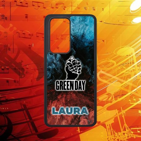 Egyedi nevekkel - Green Day logo - Huawei tok 