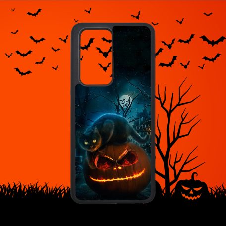 Halloween - Fekete Macska - Huawei tok 