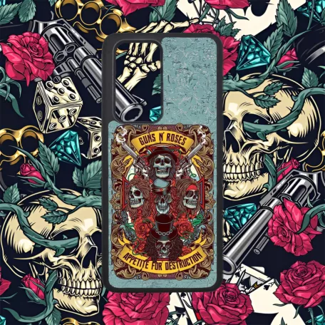 Guns N' Roses - Skulls and Roses Vintage - Egyéb tok