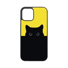 Black and yellow cat  - iPhone tok 