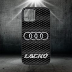 Egyedi nevekkel - Audi logo - iPhone tok 