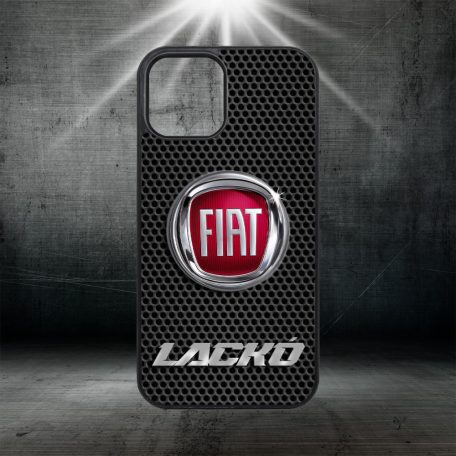 Egyedi nevekkel - Fiat logo - iPhone tok 