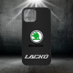 Egyedi nevekkel - Skoda logo - iPhone tok 