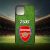 Egyedi nevekkel - Arsenal logo - iPhone tok 