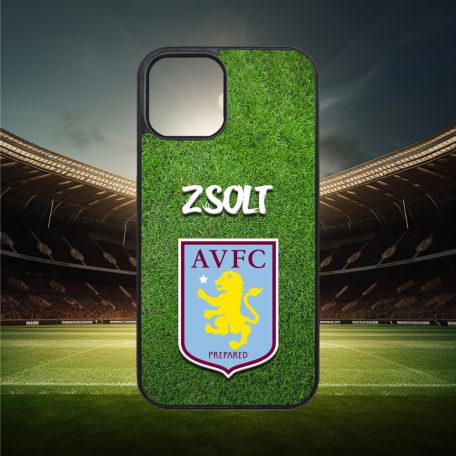 Egyedi nevekkel - Aston Villa logo - iPhone tok 