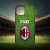 Egyedi nevekkel - AC Milan logo - iPhone tok 