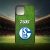 Egyedi nevekkel - Schalke logo - iPhone tok 