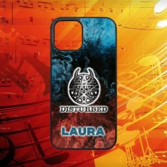 Egyedi nevekkel - Disturbed logo - iPhone tok 