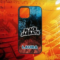 Egyedi nevekkel - Black Sabbath logo - iPhone tok 