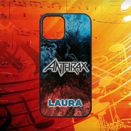 Egyedi nevekkel - Anthrax logo - iPhone tok 