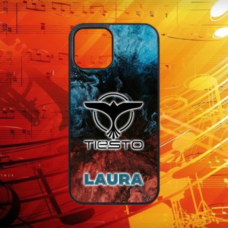 Egyedi nevekkel - Tiesto logo - iPhone tok 