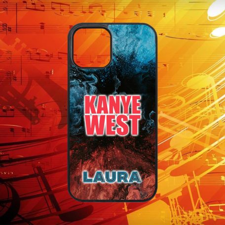 Egyedi nevekkel - Kanye West logo - iPhone tok 