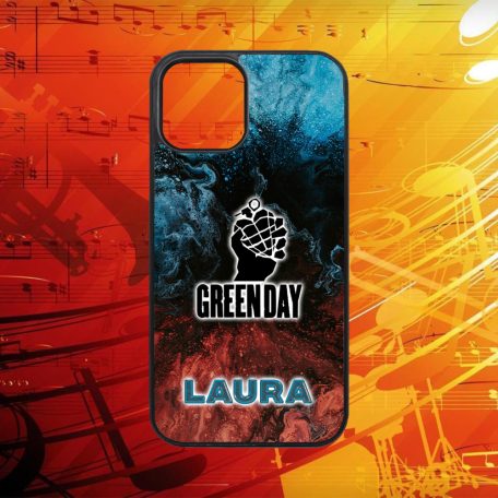 Egyedi nevekkel - Green Day logo - iPhone tok 