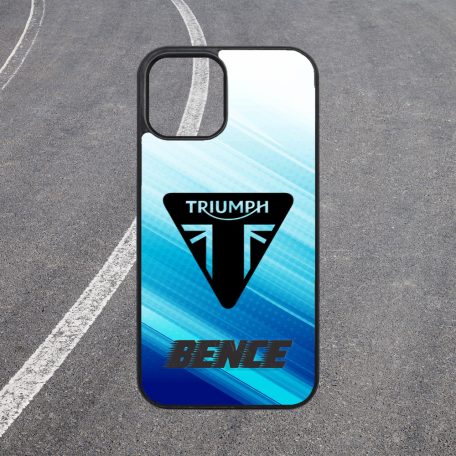 Egyedi nevekkel - Triumph logo - iPhone tok 