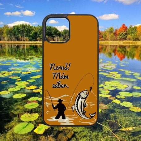 Rybárčenie – Nerušiť! - iPhone obal 