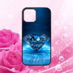   Egyedi Nevekkel - Trendi Csajok  Égkék Ragyogás - iPhone tok 
