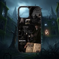 Wednesday - Gótikus kollázs - iPhone tok 