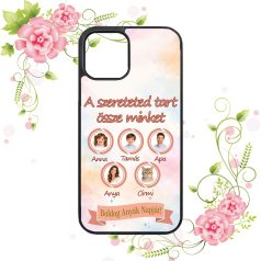   A szeretet tart össze minket - Anya - Saját képes iPhone tok 