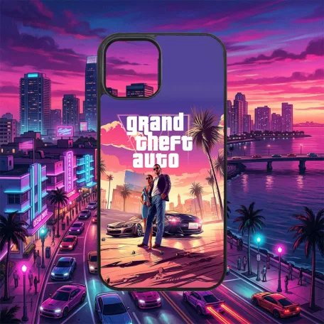 Grand Theft  Auto - GTA VI beach - iPhone tok 