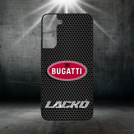 Egyedi nevekkel - Bugatti logo - Samsung tok