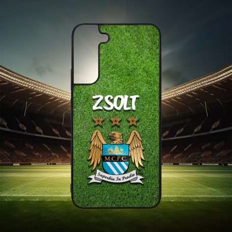 Egyedi nevekkel - Manchester City logo - Samsung tok