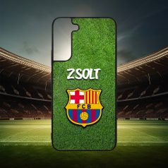 Egyedi nevekkel - Barcelona logo - Samsung tok