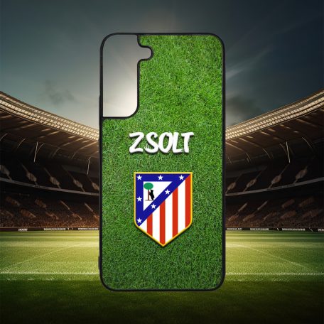 Egyedi nevekkel - Atletico Madrid logo - Samsung tok