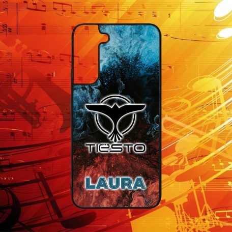 Egyedi nevekkel - Tiesto logo - Samsung tok