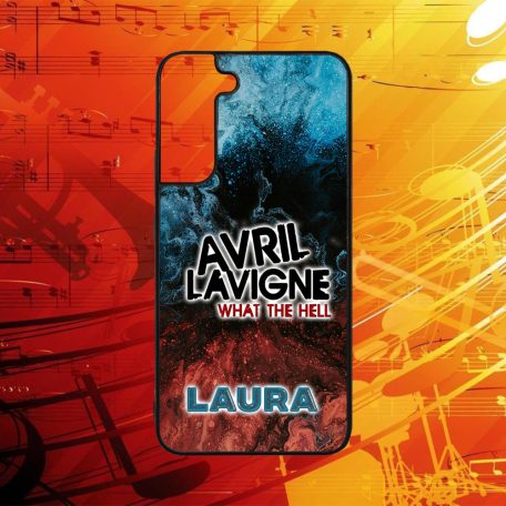 Egyedi nevekkel - Avril Lavigne logo - Samsung tok