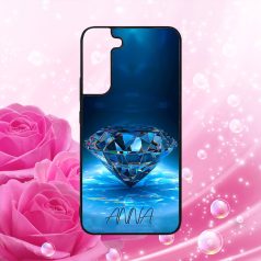   Egyedi Nevekkel - Trendi Csajok  Égkék Ragyogás - Samsung tok