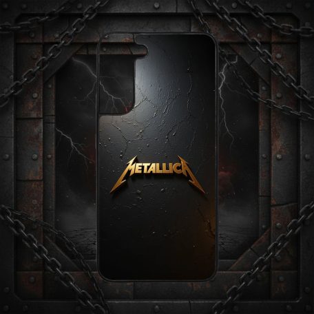 Metallica - Gold logo - Samsung tok