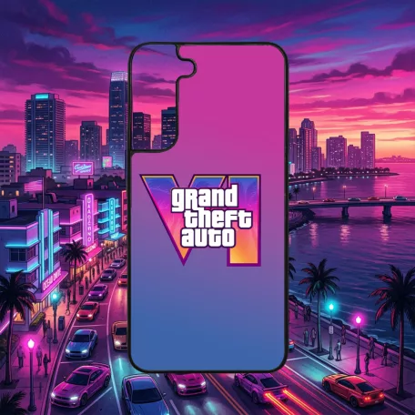 Grand Theft  Auto - GTA VI logo - Samsung tok