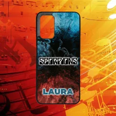 Egyedi nevekkel - Scorpions logo - Xiaomi tok 