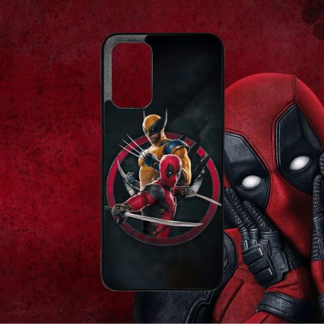 Deadpool és Rozsomák kerek logó - Xiaomi tok 