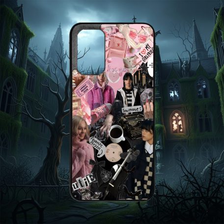 Wednesday - Wednesday és Enid kollázs - Xiaomi tok 