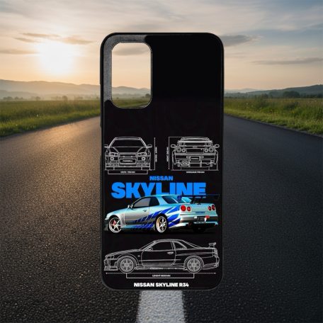 Legendás autók - Nissan Skyline R34 - Xiaomi tok